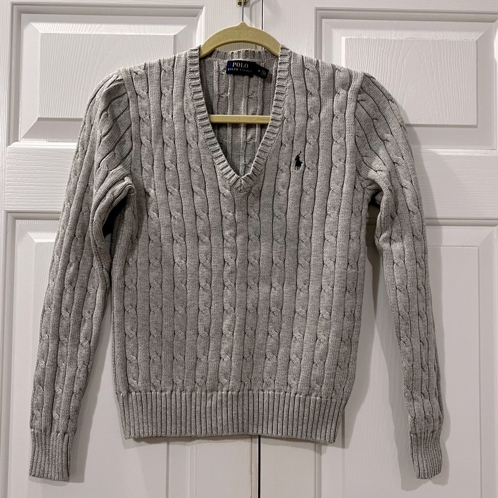 POLO Ralph Lauren Womens Cable Knit Sweater Size M